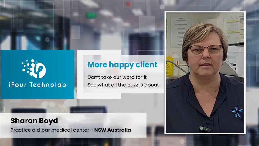 iFour Technolab Client testimonial